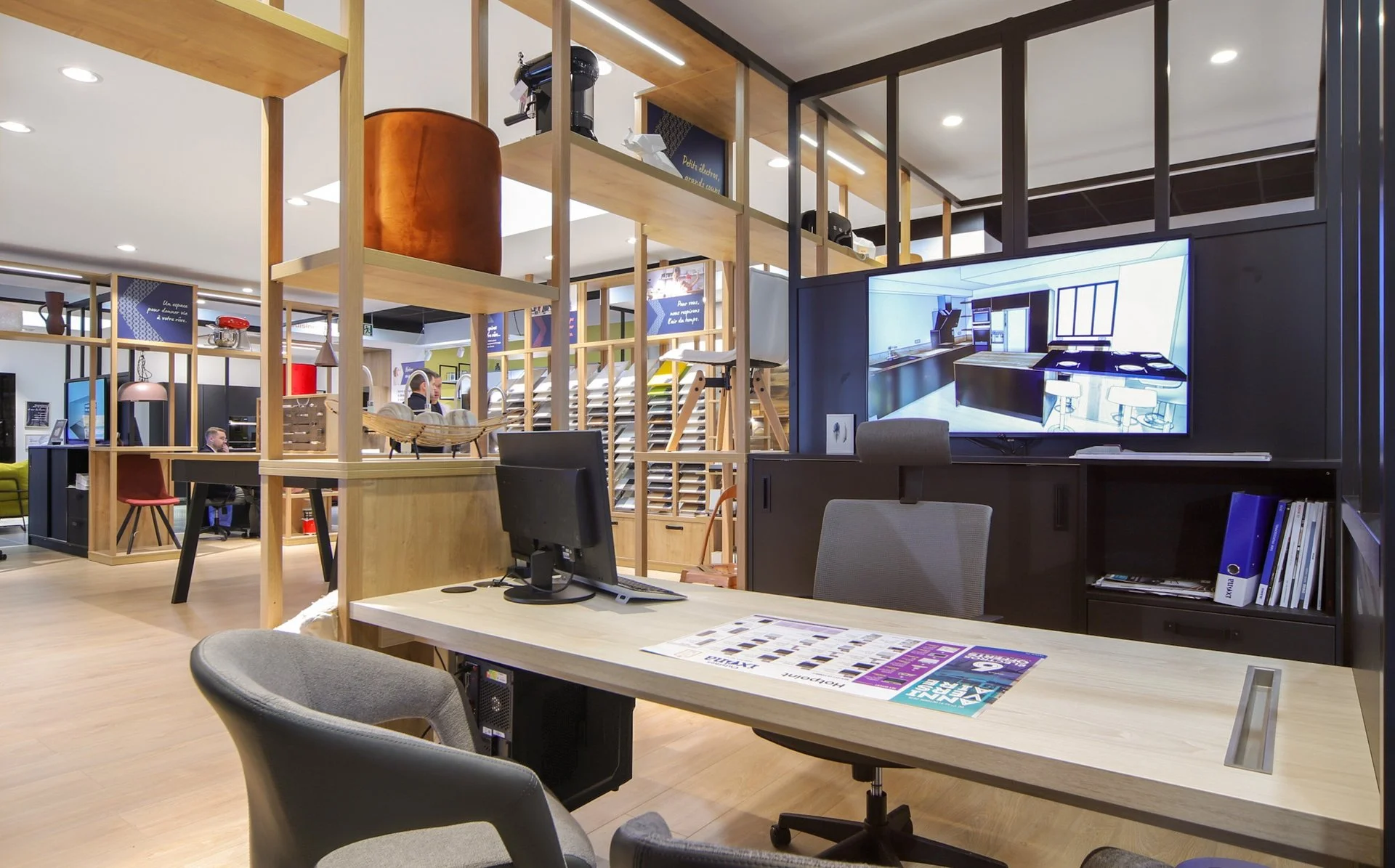 Espacio de venta Ixina — diseño y asesoramiento